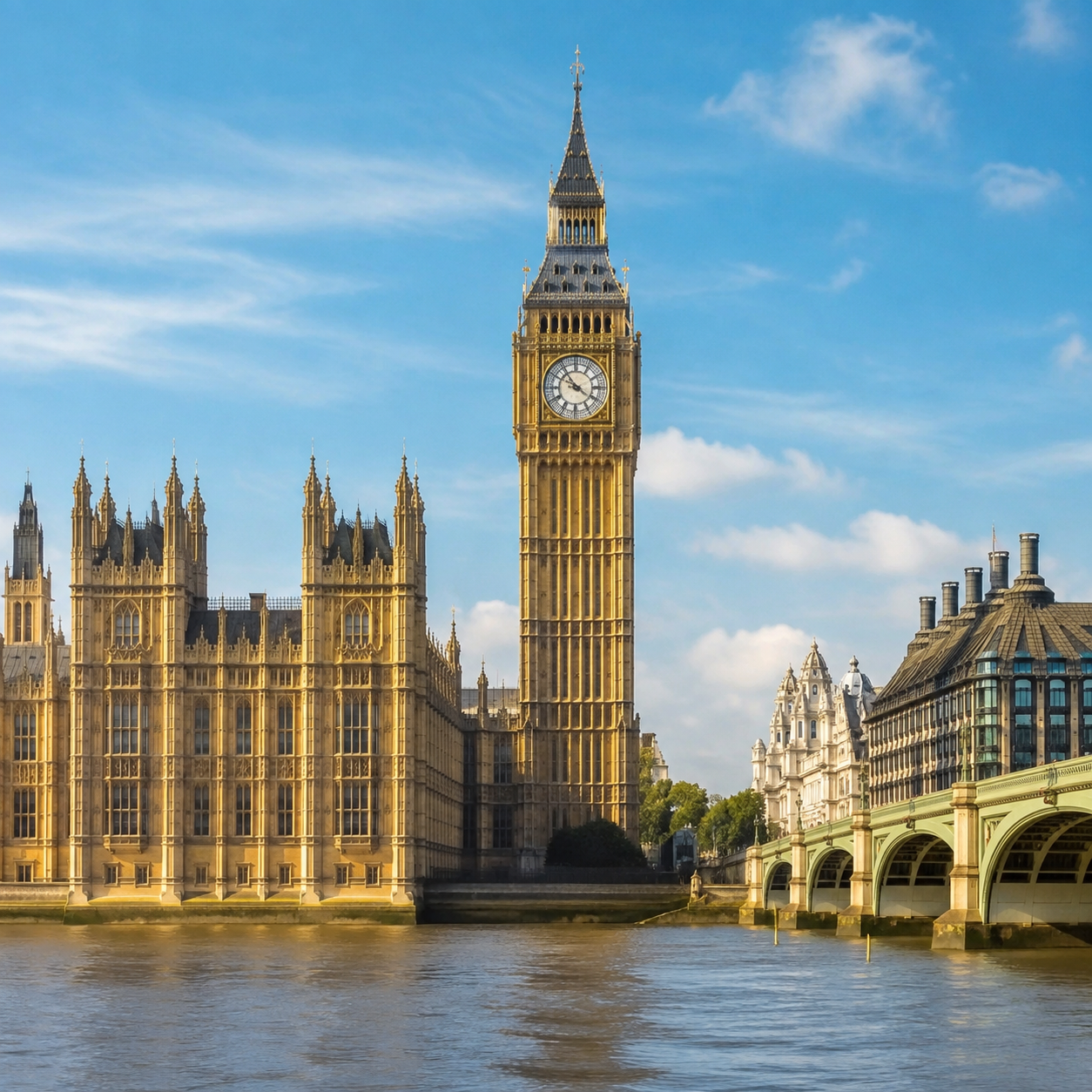 Elizabeth Tower in London